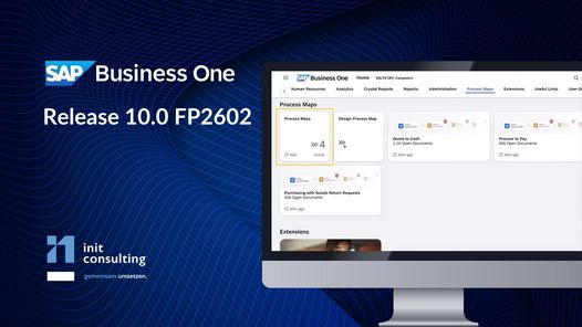 SAP B1 Release 10.0 FP2602
