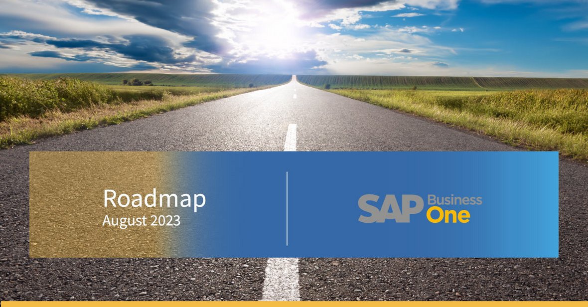 SAP Business One Roadmap 2023 Banner